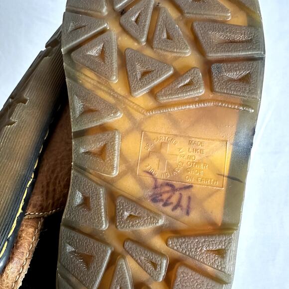 Vintage Dr. Martens Dune Fisherman Leather Chunky Sole Platform Sandals Sz US 10 - Picture 12 of 16